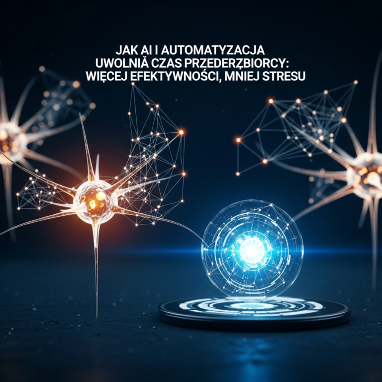 Jak AI i Automatyzacja Uwolnią Czas Przedsiębiorcy: Więcej Efektywności, Mniej Stresu