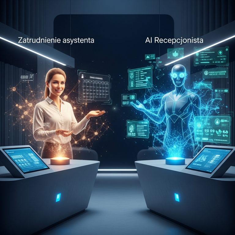 Zatrudnienie asystenta vs. AI Recepcjonista: Co wygeneruje wyższą konwersję dla Twojej kliniki?