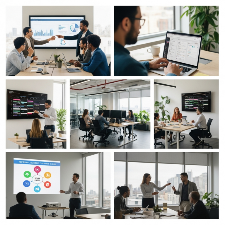 Najlepsze kanały social media dla sektora B2B w 2026 roku (i jak publikować tam automatycznie).